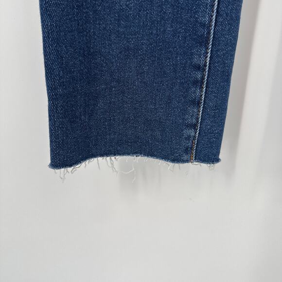 GOOD AMERICAN NWT Good Legs Straight Denim Jean in Indigo025 // 00 - Picture 3 of 9